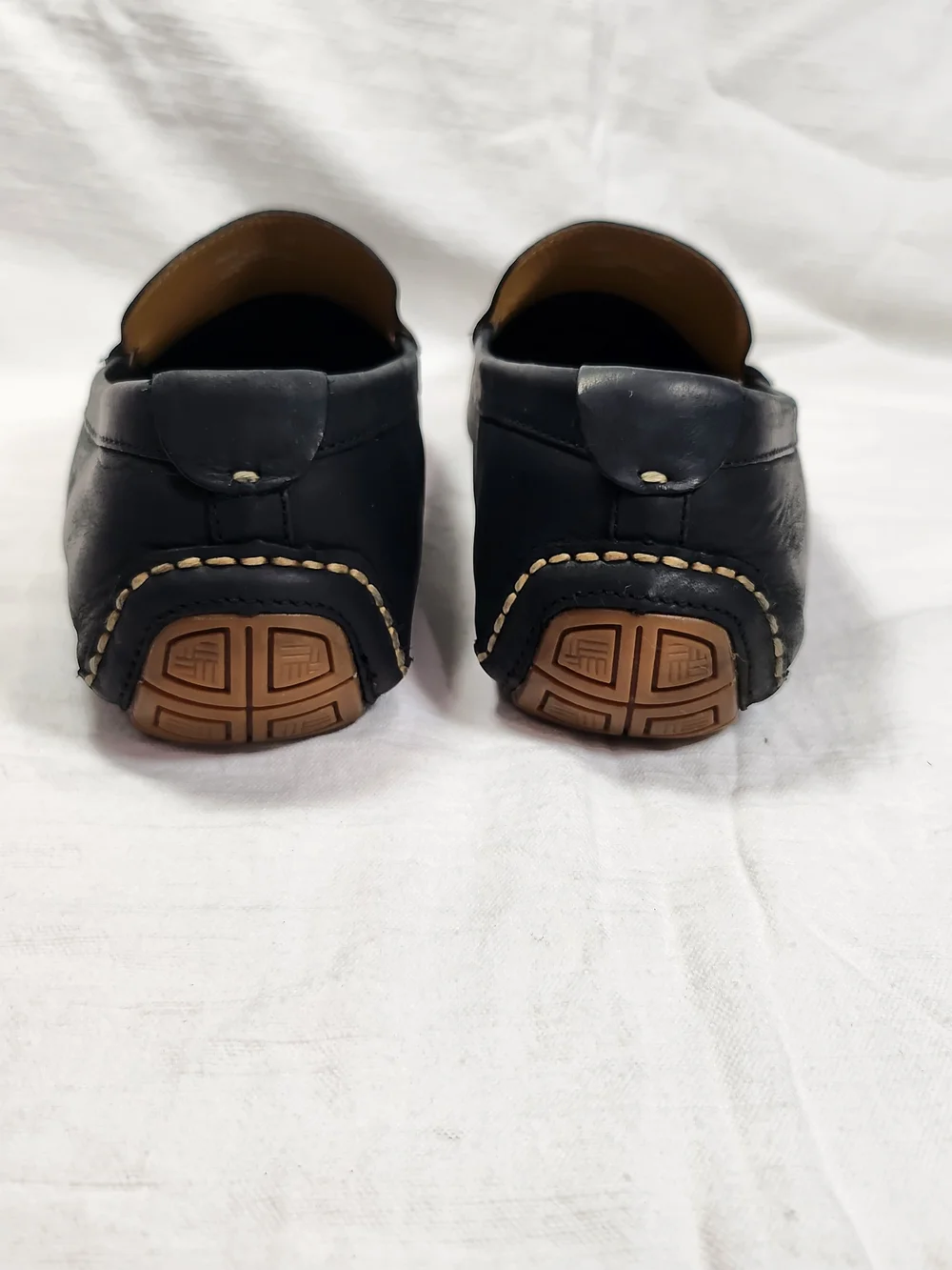 Cole Haan Black Leather Driving Loafers Slip On Shoes Men's Size 12M